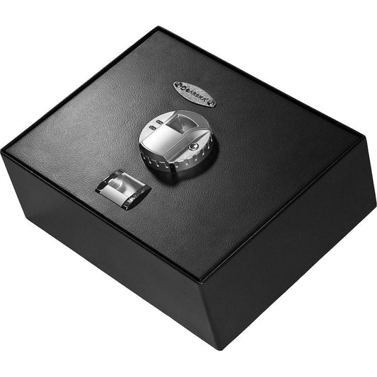 0.23 cu. ft. Top Opening Safe with Biometric Lock, Black Matte
