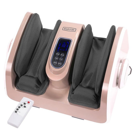 #5 Speed Setting Shiatsu Kneading Rolling Foot Forearm Leg and Calf Massager W/Heating and Remote